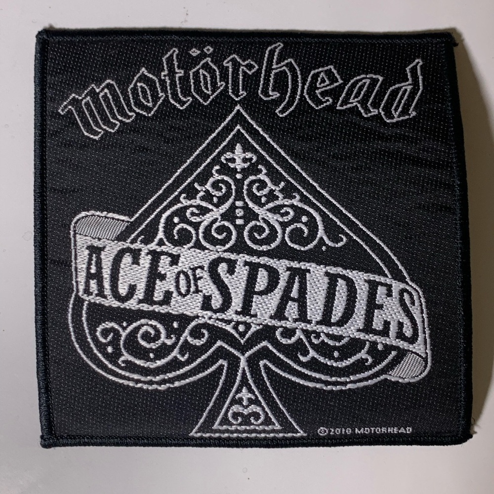 2010 Motörhead ace of spade patch
